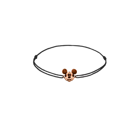 GRAV Mickey Baby Arany 14K Fonalas Karkötő