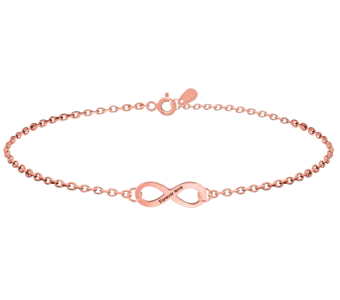 GRAV Infinity Forever Love Arany 14K Karkötő