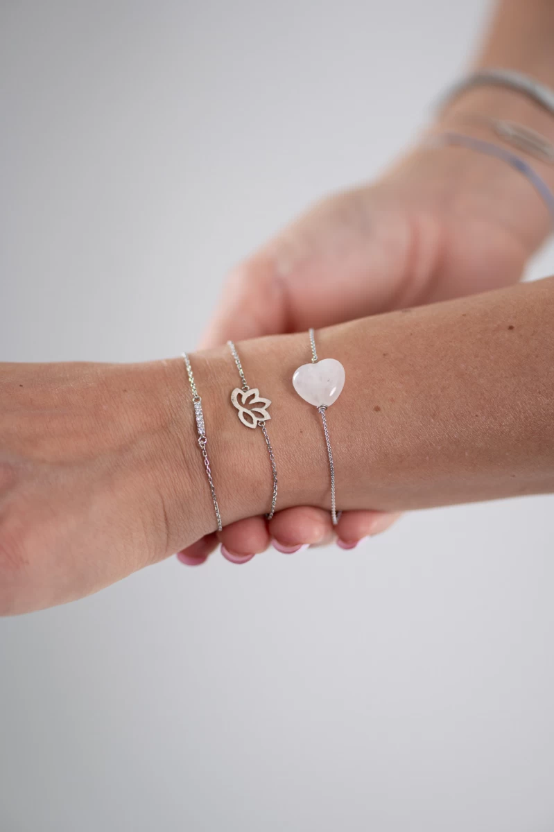 Grav Lotus Ezüst 925 Karkötő