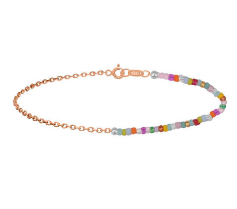 Grav Florance Vörös Arany 14K Karkötő