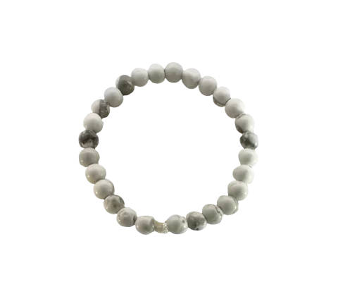 GRAV Howlit Ásvány Gyűrű