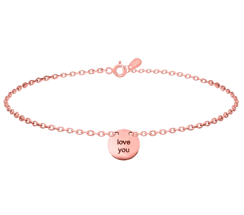 GRAV Love You Arany 14K Karkötő