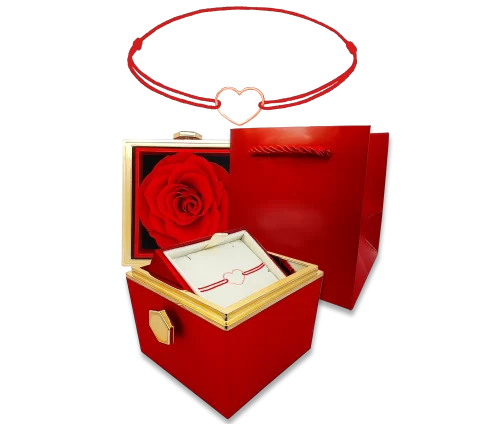 GRAV Eternal Rose Arany 14K Fonalas Karkötő