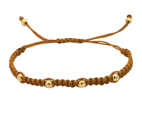 GRAV Macrame Serene Ezüst 925 Karkötő