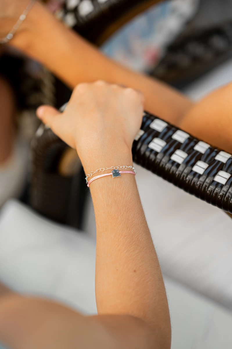 Szív Baby Ezüst 925 Karkötő