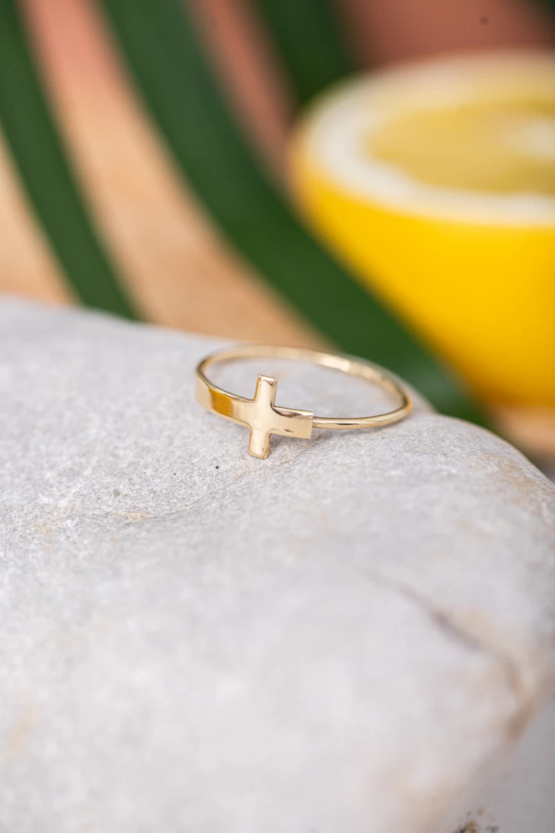 Grav Cross Ezüst 925 Gyűrű