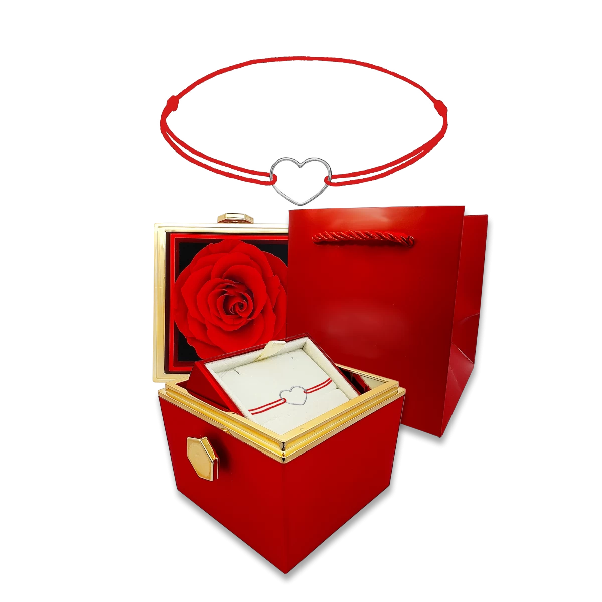 GRAV Eternal Rose Ezüst 925 Fonalas Karkötő