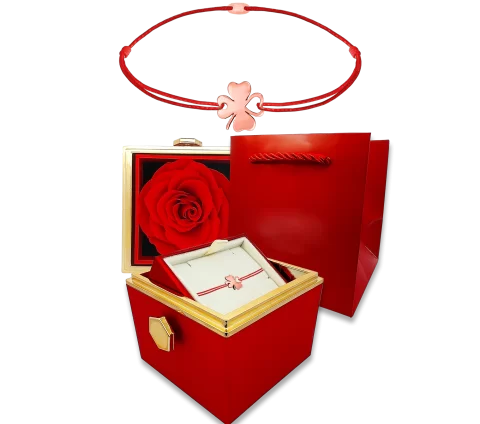 GRAV Eternal Rose Arany 14K Fonalas Karkötő