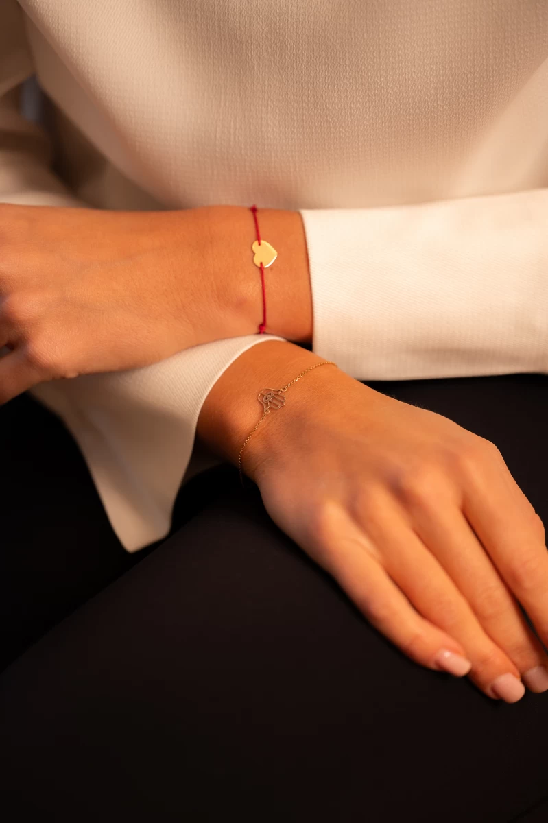 Fatima Ezüst Karkötő