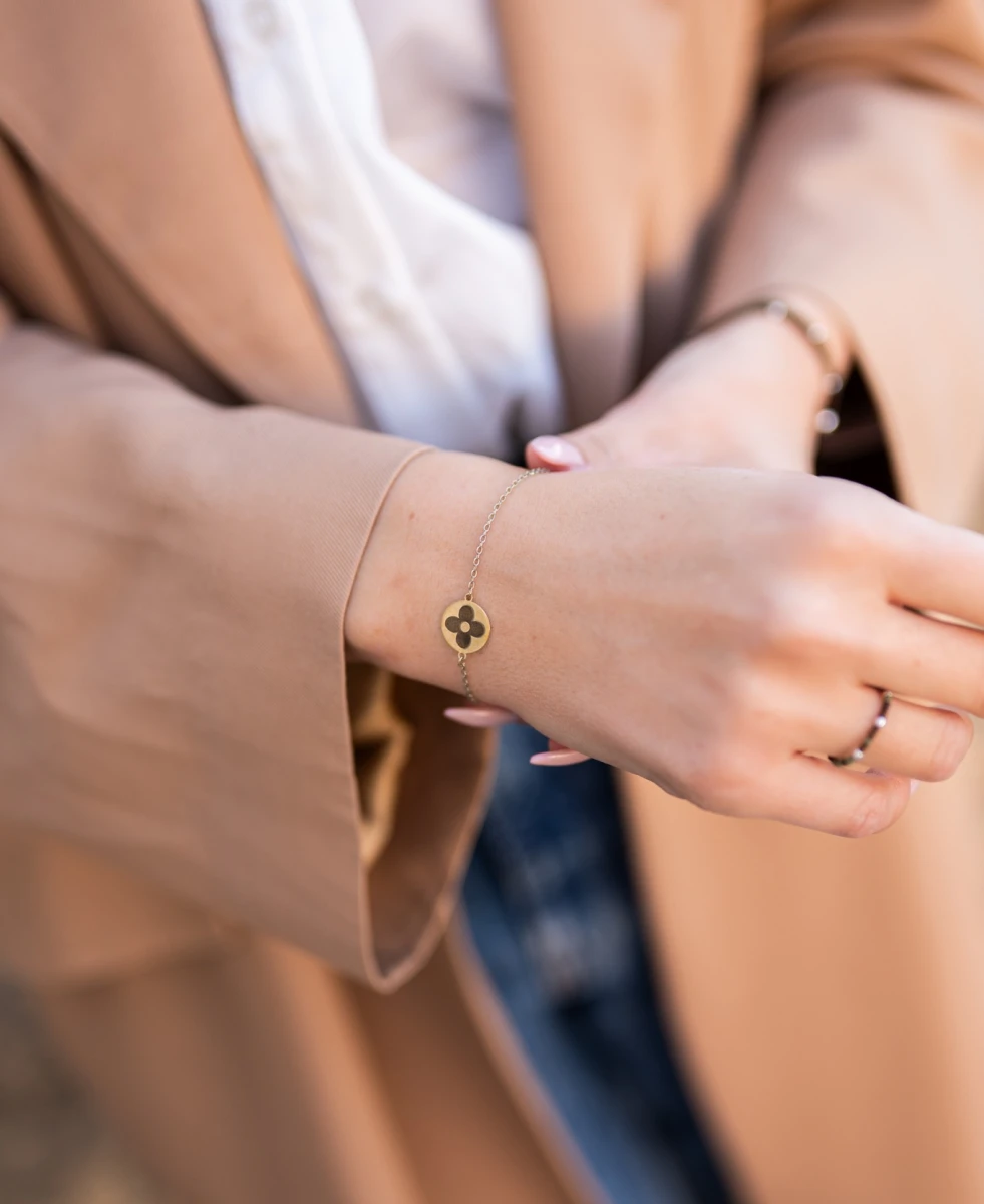 GRAV Blossom Arany 14K Karkötő