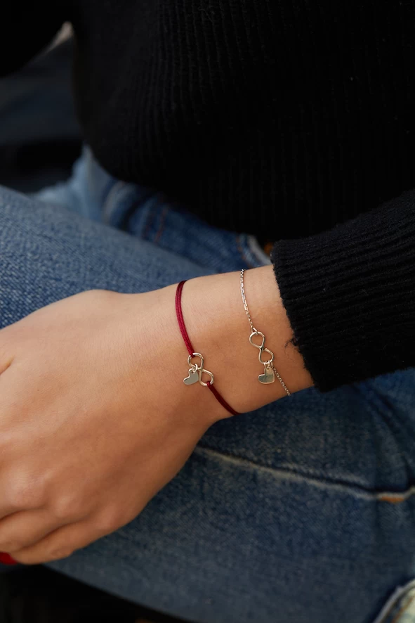 Grav Infinity Heart Ezüst 925 Karkötő