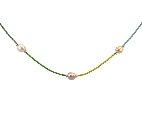 GRAV Green Serenity Ezüst 925 Nyaklánc