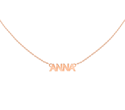 GRAV My Name Arany 14K Nyaklánc