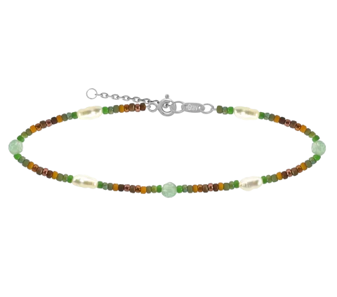 GRAV Verona Pearl Ásvány Ezüst 925 Karkötő