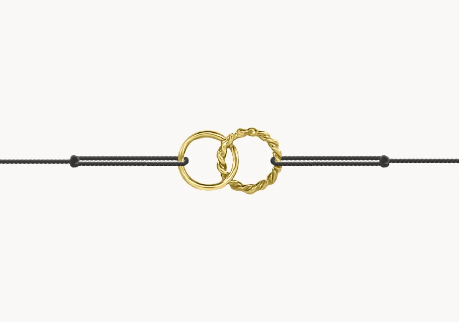 GRAV Karkötő Nolita Hoop Sárga Arany 14K